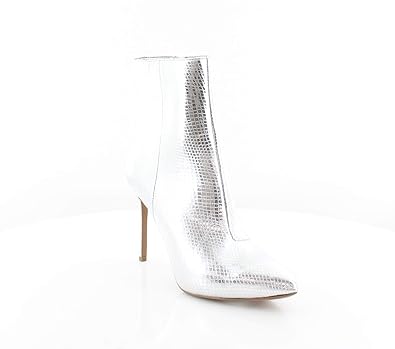 silver boots size 10