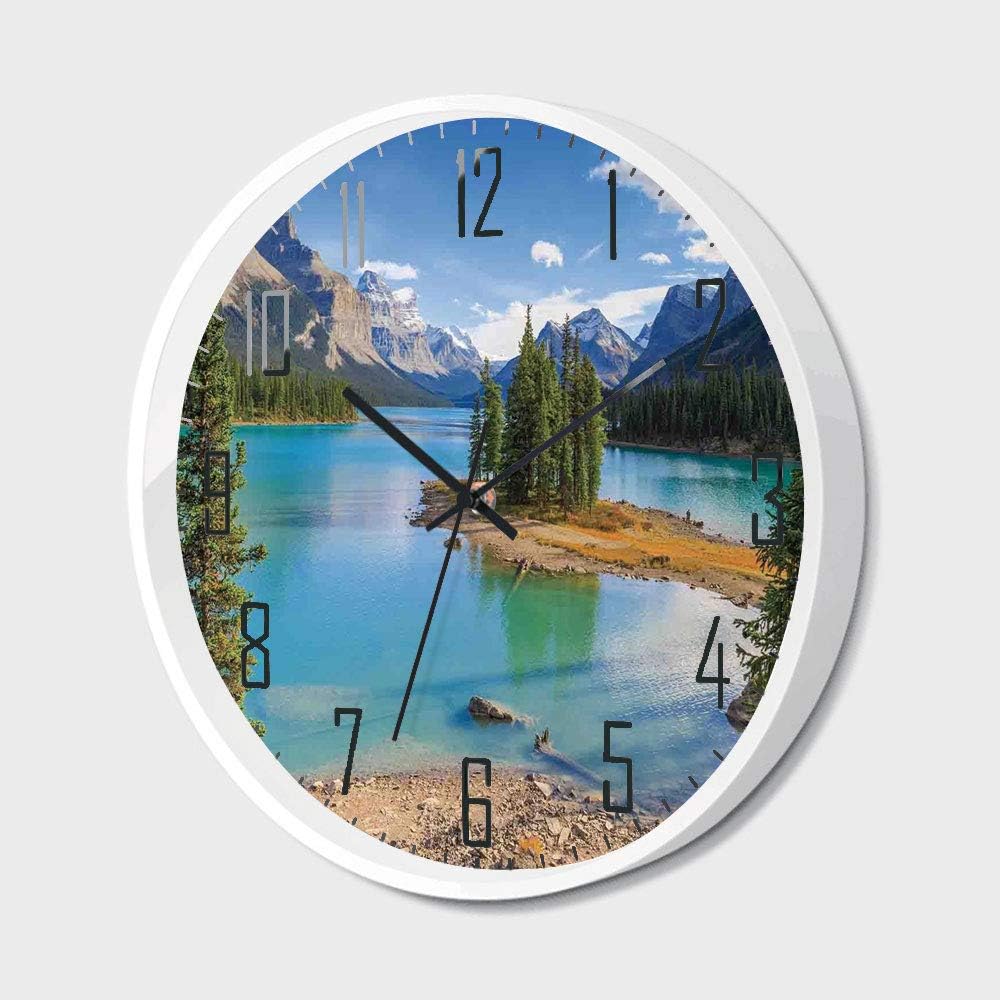 White Lake House Clock Lake House Wall Clock Home Décor Clocks