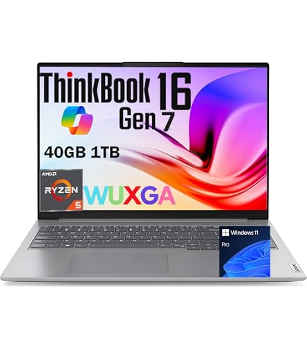 Amazon.com: Lenovo ThinkBook 16 G7 ARP 21MW0037US 16
