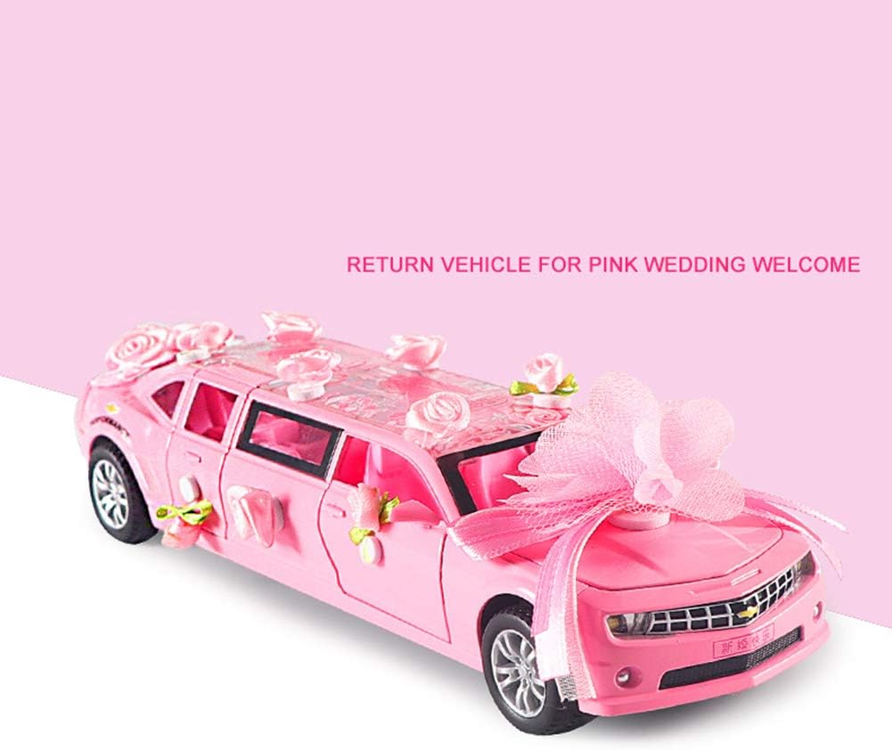 Amazon Achicoo 車モデル 1 32 結婚式 光 音 プルバック コレクション クリエイティブ 誕生日プレゼント 置物 家 デコレーション ピンク ラジコン ドローン 通販
