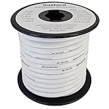 Dastard 8 AWG Silicone Stranded Wire【White 25ft