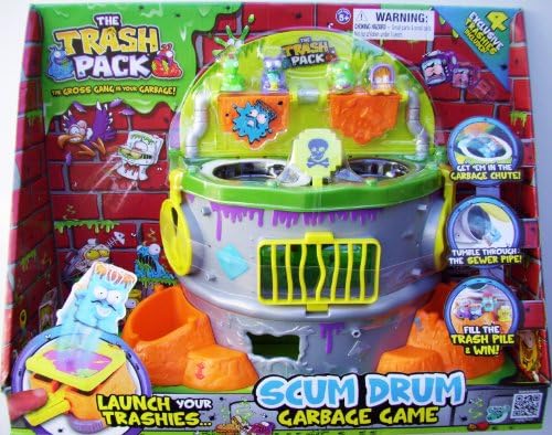 Trash Pack 'Trashies' Scum Drum Game 