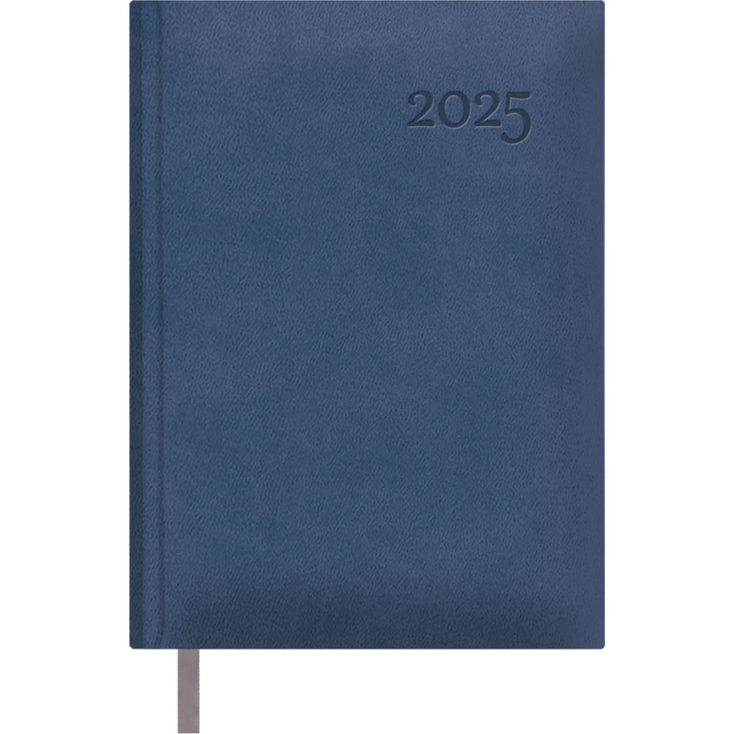 Dohe - 2024 Diary - Day Page - Medium Size: 14 x 20 cm - 336 Pages - Stitched Binding - Hardcover - Blue - Lausana Model