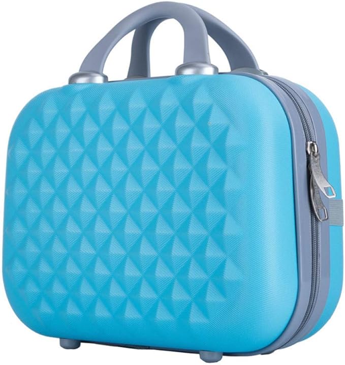 zyl Hard Shell Vanity Make Up Beauty Case Suitcase ABS Luggage Case,B