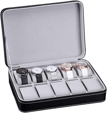 Caja de Almacenamiento con Cierre de Pulsera, 10 cuadrículas ...