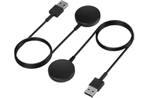 LEPMOK [2-Pack] Charger Cable for Samsung Galaxy Watch 7/Watch 6/Watch 5, Replacement Charging Cable Compatible with Samsung Watch, 3.3ft