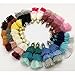 Pamir Tong 20pcs Triple Layer Ombre Tassel, Dangle Earrings Statement Layered Tassel Drop Earrings, Cotton Tassels GD190 (20pcs multi-color)