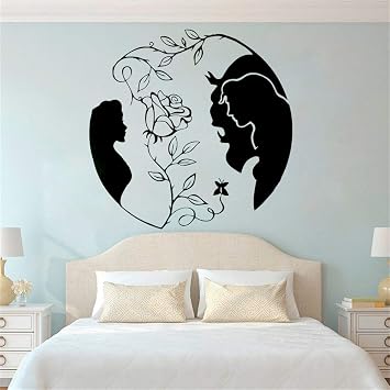 Amazoncom Miseda Room Wall Stickers Quotes Beauty And The