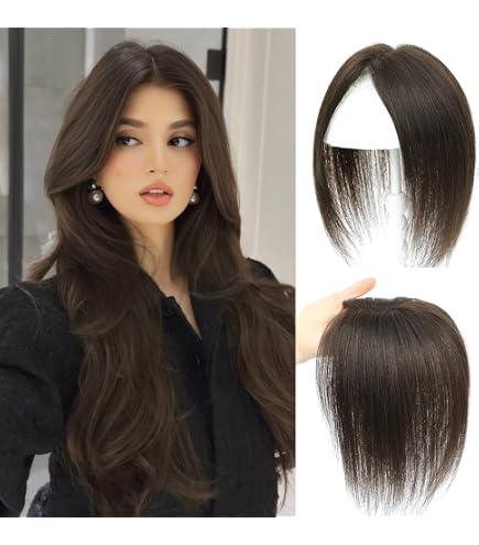 Amazon.com : SIVOTATO Hair Toppers for Women Real Human Hair  display picture 3