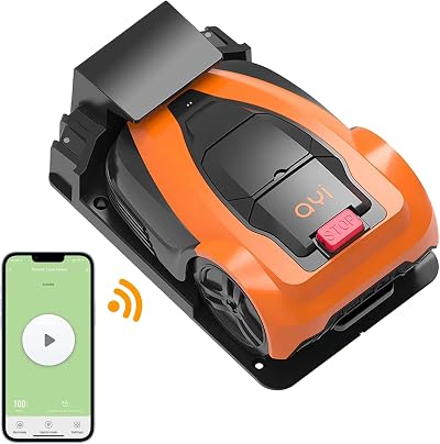 AYI Robotic Lawnmower App Control 600㎡ Edge Cutting Auto Charging
