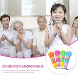 TOYANDONA 4pcs Echo Microphone Toy Kids Party Music Prop Plastic Child view 2