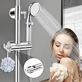 OSDUE Shower Head Holder 16-27mm Adjustable 360° Rotation Chrome view 7
