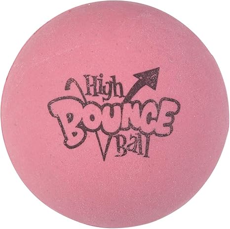 pink rubber balls
