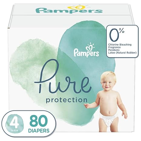 pampers pure disposable diapers