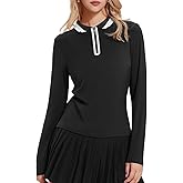 Women's Polos Golf Shirts UPF 50+ Collared Shirt Quick Dry Tennis Work Athletic Tops