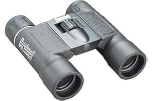 Bushnell 132516 Powerview 10x25 Compact Folding Roof Prism Binocular (Black)
