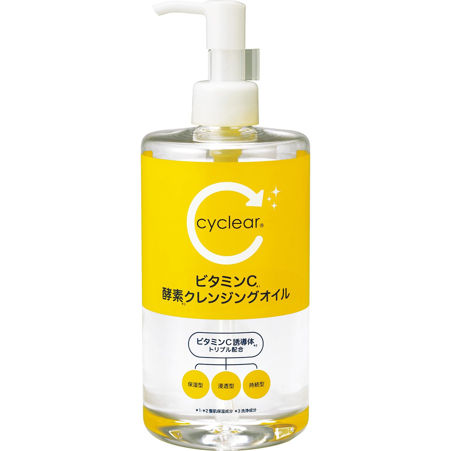 Kumano Yushi Cyclear VC Enzyme Cleansing Oil - 400ml