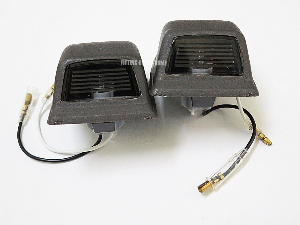Lot De 4 Lampes LED Pour Plaque D'immatriculation - 5050 SMD, étanche IP67 | Voiture, Moto