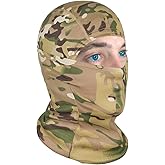Achiou Ski Mask for Men and Women, Lightweight UV Balaclava Face Cover | Breathable lightweight fabric with UV, wind, and dust coverage for riding, skiing, snowboarding, moto, running, and cycling