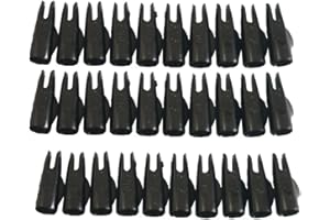 JIEXI HWYP Archery Hunting Compound Bow Plastic Arrow Nocks for 5/16" Arrows Pack of 50