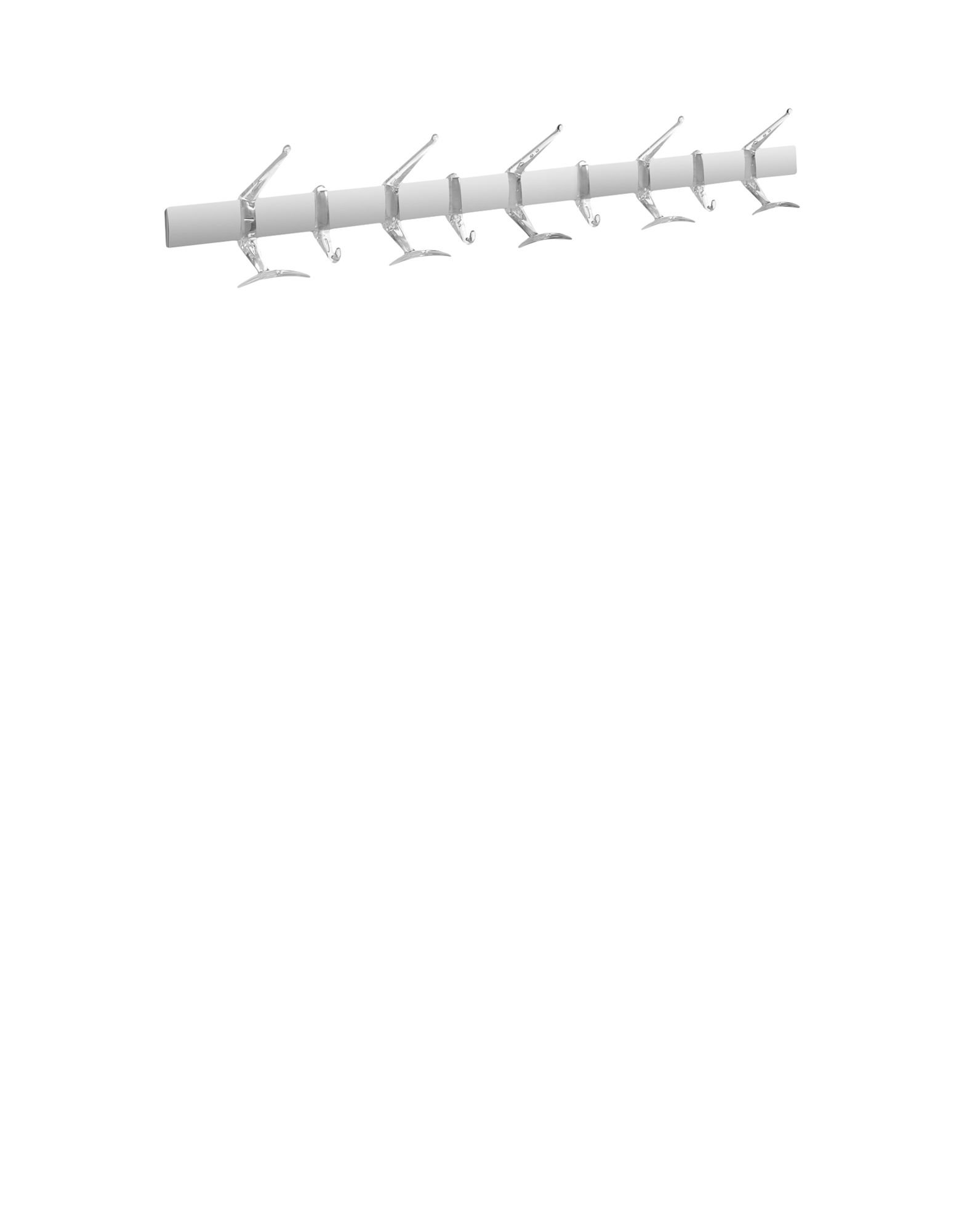 Kartell Hanger Furniture, Transparent, 92 x 12 x 10 cm