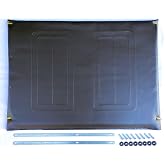 22 inch Wheelchair Back,Heavy-Duty Wheelchair Replacement Parts 22"x18",Vinyl Back Upholstery,Embossed,W/Hardware,Suitable for K7,Bariatric Sentra EC wheelchairs(1Ea,Black)