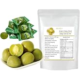 Crisp Green Plums8.81OZ/250g,Sweet and Sour Dried Fruit Preserves | Green Plum,Suitable for making snacks, fruit snacks.