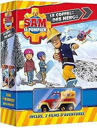 Sam Le Pompier - Coffret : Le Grand Incendie De Pontypandy + Les Héros De La Tempête - + 1 Camion