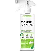 NatureStop Mouse Repellent Spray, Peppermint Oil Formula for Indoor & Outdoor Use, 16 oz (475mL)