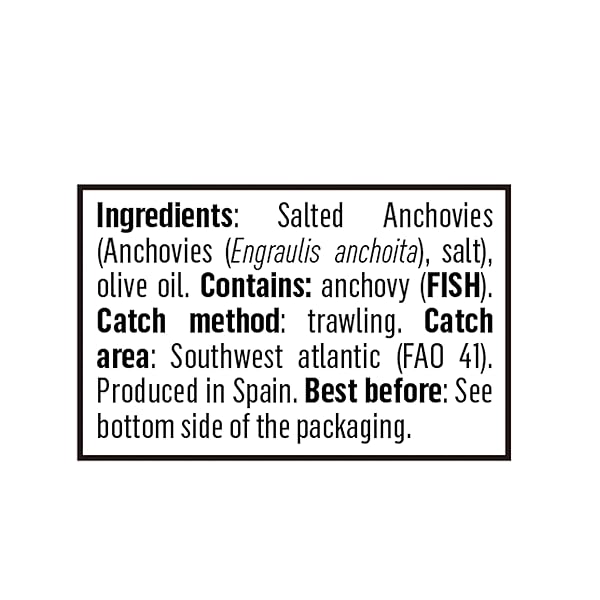 SEA TALES ANCHOVY FILLETS IN OLIVE OIL, 45 GR