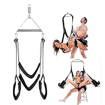 Drehen Schaukel Swing Gürte lSM Sexspielzeug flirten Paar Hängematte Eisenstativ Schaukelstuhl gesetzt Tragkraft 300kg (600 l