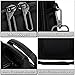 BRINCH(TM 17.3 inch New Soft Nylon Waterproof Laptop Computer Case Cover Sleeve Shoulder Strap Bag with Side Pockets Handles and Detachable for Laptop/Notebook/Netbook/Chromebook,Colour Black