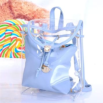clear fashion backpack