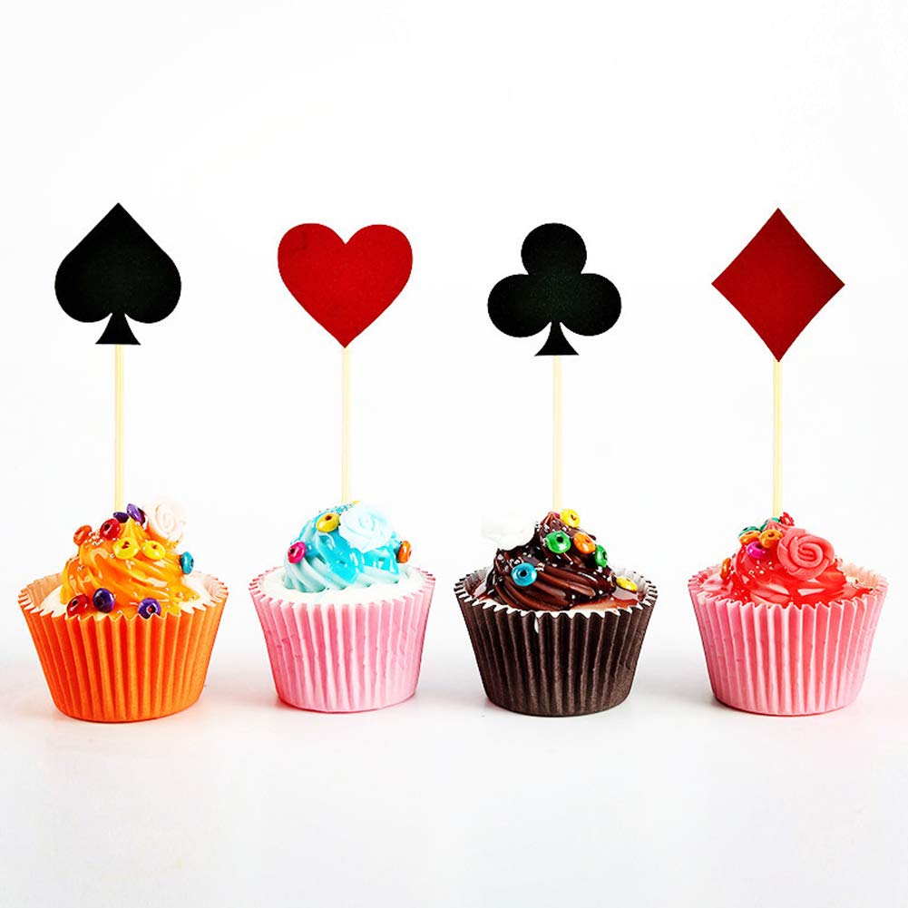 Topper De Gateau Danniversaire Choix De Petit Gateau Joyeux Anniversaire Style Delements De Poker Pour Enfants Bebe Douche Fete Danniversaire Aiuin Ensemble De 24pcs Cupcake Toppers Decoration Patisserie Ustensiles A Patisserie Napravi Rs