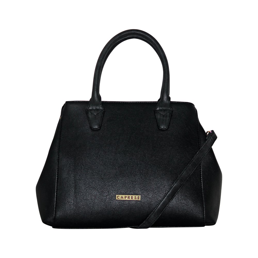 caprese bernie women's satchel (black)
