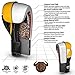 RDX Boxing Gloves for Training Muay Thai - Genuine Cowhide Leather Infused Gel Gloves for Sparring, Kickboxing and Heavy Punching Bag, Fighting, Bag Mitts, Focus Mitts