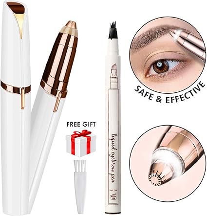 épilateur Sourcil électrique Stylo Epilateur Sourcil Epilationportatif Epilateur De Sourcil Sans Douleur Pour Sourcils Femme Duvet Du