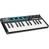 Alesis V Mini Kompaktes 25Tasten USB MIDI Produktions Keyboard Controller mit 4 pads, 4270° Potentiometer und Xpand!2 Virtual Instrument Software