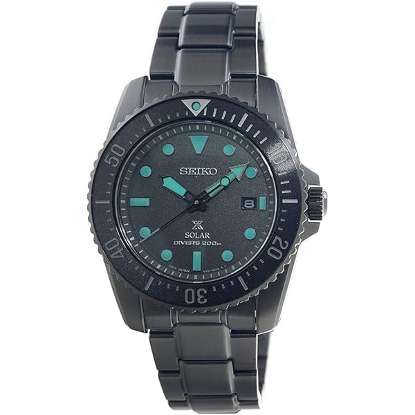 Amazon.com: Seiko Prospex Solar Diver's 200m Blue Dial Sapphire