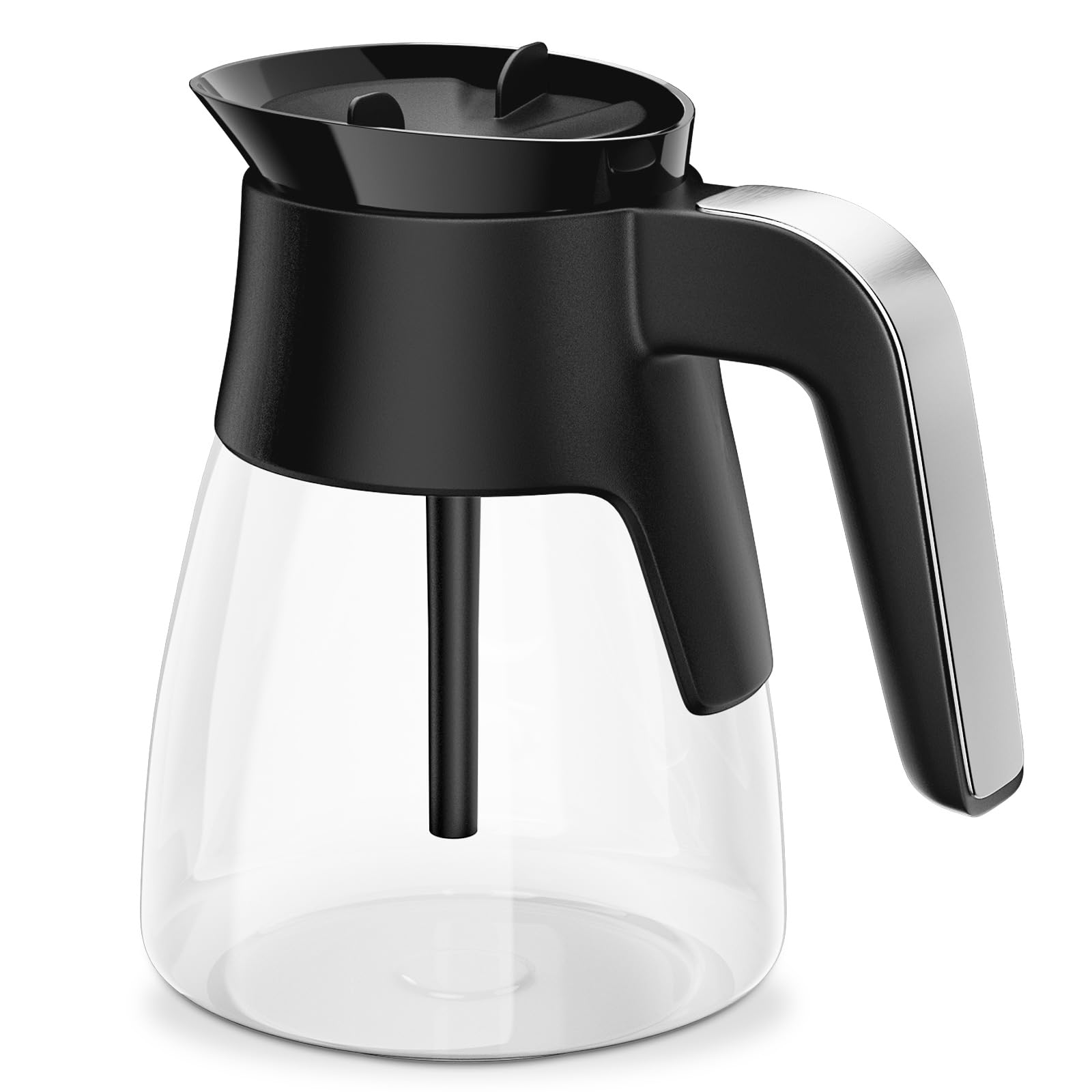 Photo 1 of 10 Cup Coffee Pot Replacement for Ninja Coffee Maker CM401 CM371 CP301 CM300 CM400 CF091, Glass Carafe Replacement with Brew-Through Lid, Ninja Coffee Pot Replacement with Sturdy Handle