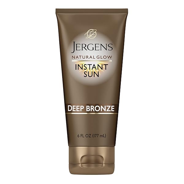 JERGENS NATURAL GLOW INSTANT SUN TANNING MOISTURIZER +...