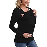 HyabDiop Kangaroo Shirt for Dad and Baby, V-Neck Long Sleeve T-Shirt, Grey, Male, Baby Boys, Modern, Loose Fit