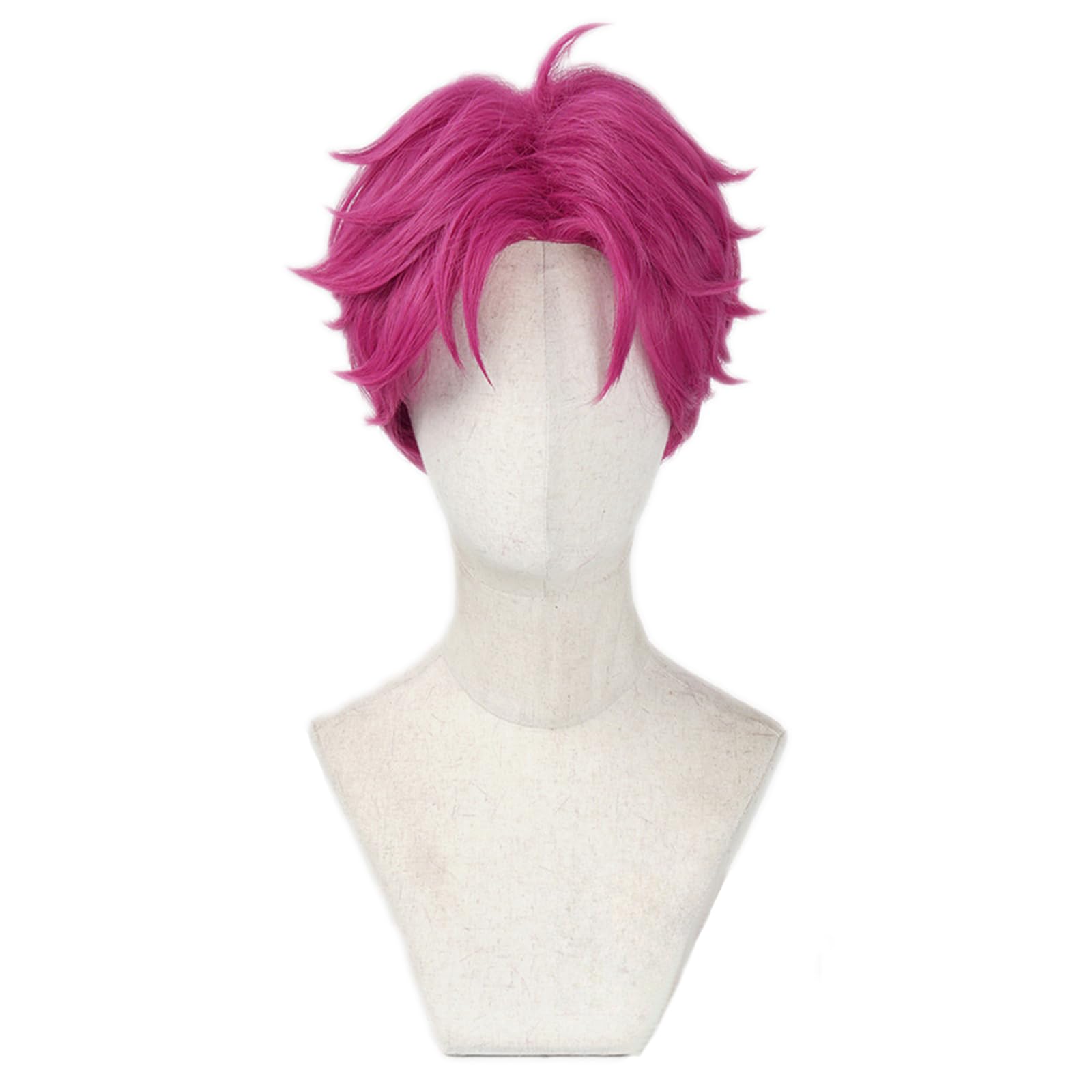 Photo 1 of DERRRR-DOR Pink Kp Group Dance Wig Halloween Costume Hair Cover for Parties Stage Performances?Pink?