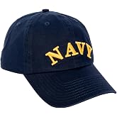 Desert Cactus United States Naval Academy Embroidered Baseball Hat (B) Blue | Officially Licensed USNA Navy Midshipmen Cotton Baseball Cap Brimmed Embroidered Snapback Strap, Men Women Fan Gift Merch
