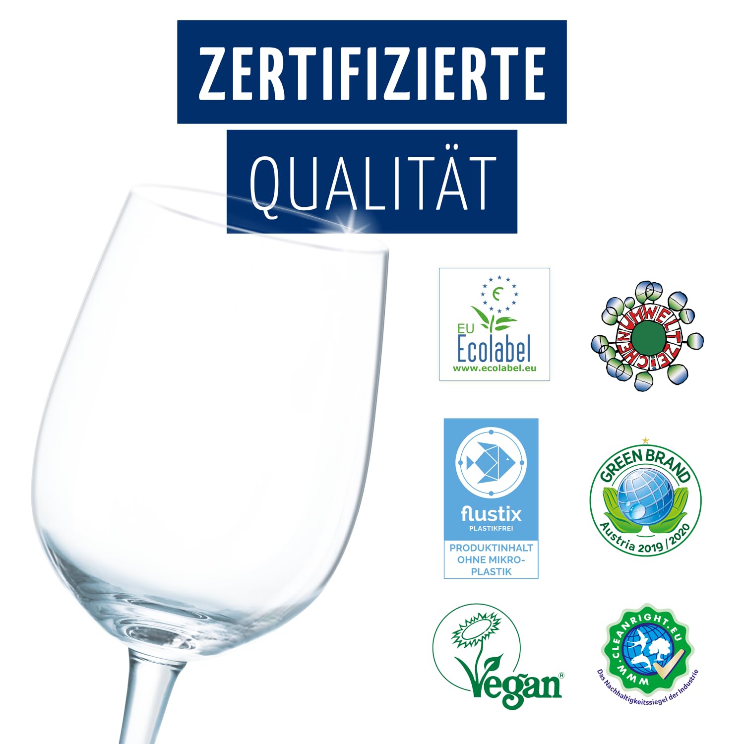 CLARO Classic Öko Geschirrspül-Tabs - 120 Spülmaschinen-Tabs - phosphatfrei, umweltfreundlich & vegan - wasserlösliche Folie 6