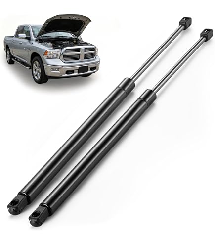 Qty 2 - 13mm Metal End Lift Supports, 36" Extended Length, 100lbs Pressure Each (ST360M1-100M13)