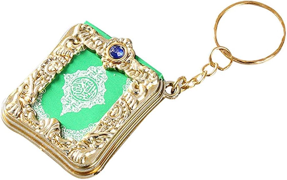 PULABO SCHLÜSSELANHÄNGER SCHLÜSSELANHÄNGER Arabischer Koran Buch Mini