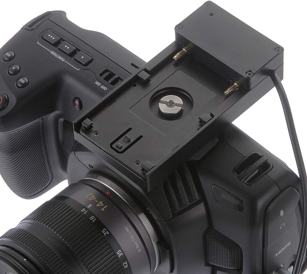 thumbnail image 2 of Alvin's Cables NP-F970 Battery Power Plate For Blackmagic BMPCC 4K - Sony Mount Adapter 2 of 3