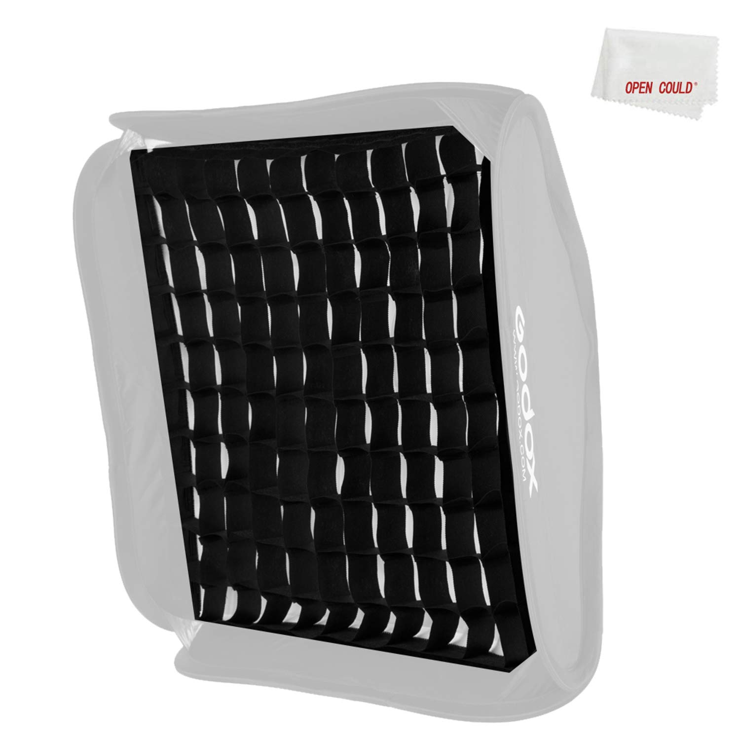 Honeycomb Grid Soft Box Used for Square Soft Box for Godox S-Type Softbox 50 x 50 cm Square