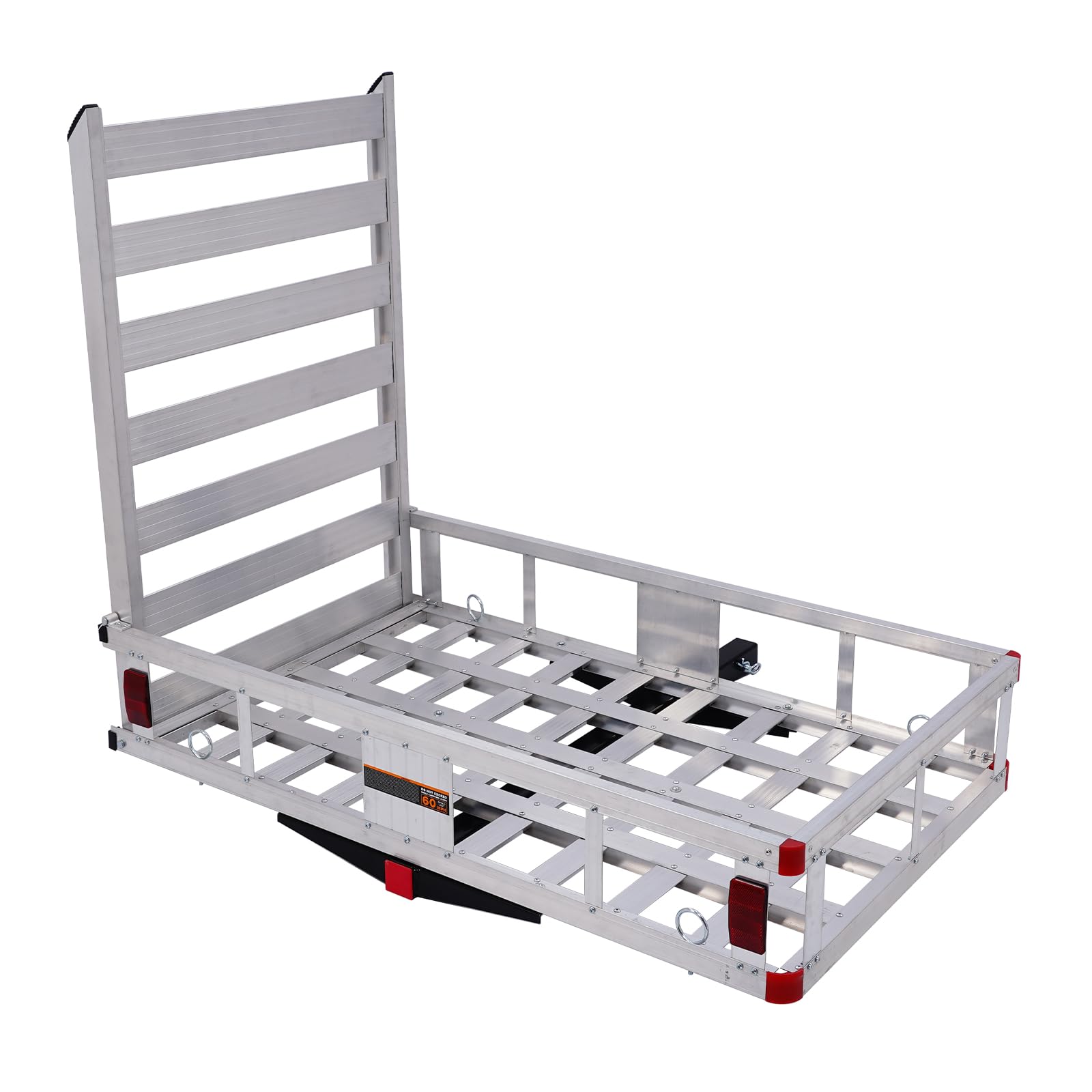 SALIRION Trailer Hitch Cargo Carrier with Ramp,50 x 29.5 x 8.7 inch ...